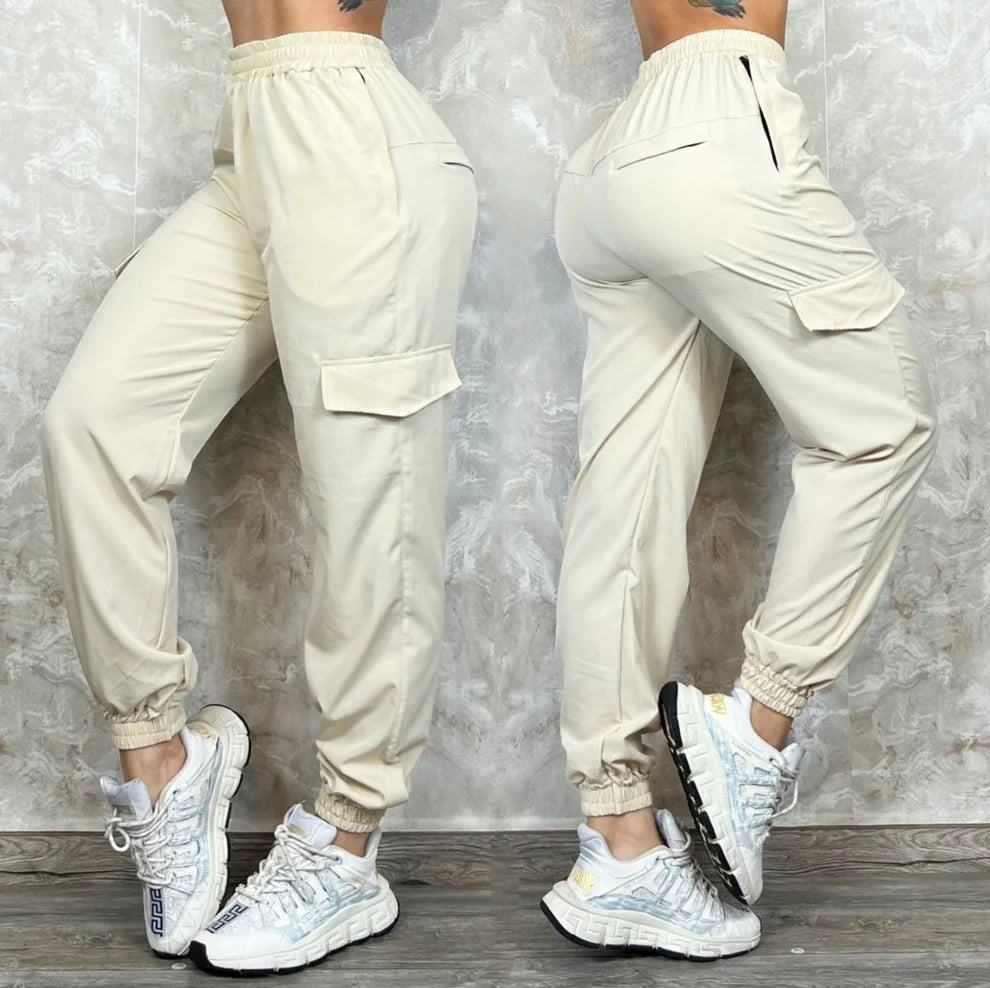 Pantalón Jogger Mujer en Tela Antifluido