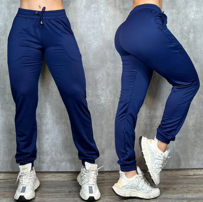 Pantalón Jogger Mujer en Tela Burda